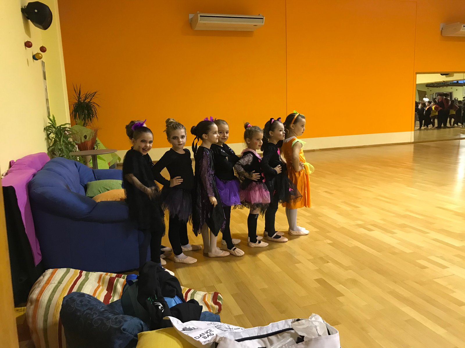 Un momento della scuola